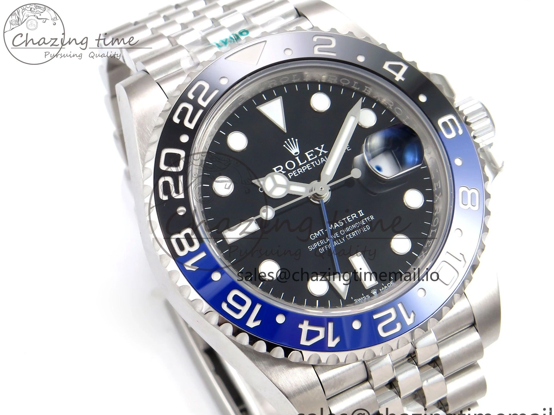 MiroTime 1220 GMT-Master II 126710 BLNR ZF 1:1 Best Edition on Jubilee Bracelet SH ComfortFit 962